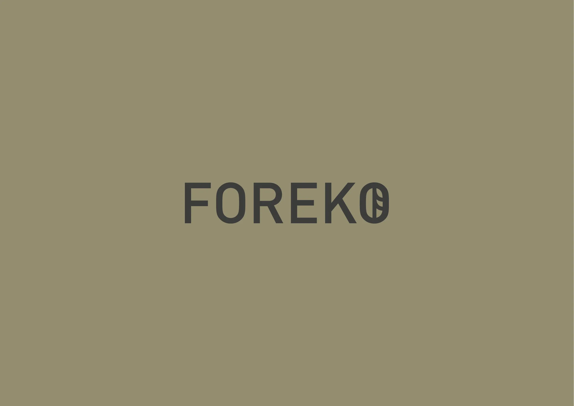 a modern typeface logo with a wordmark