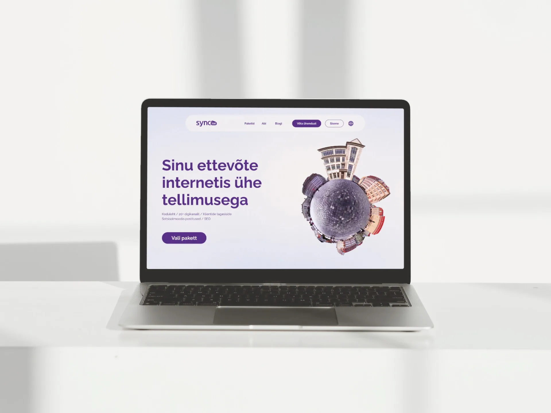 landing page for businesses